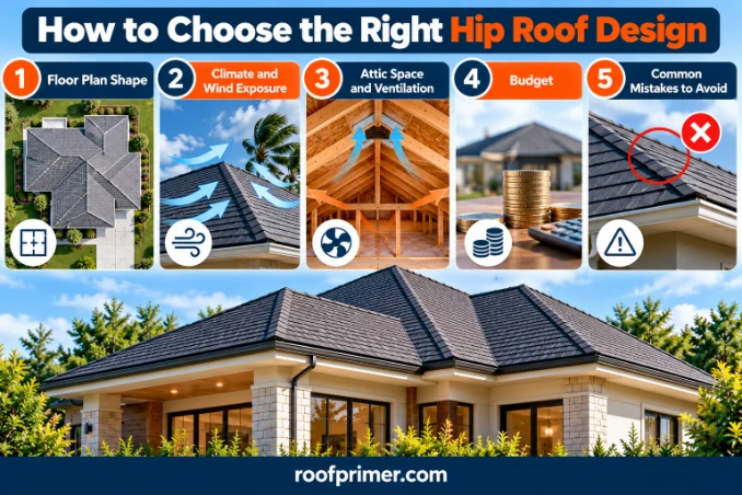 How to Choose the Right Hip Roof Design