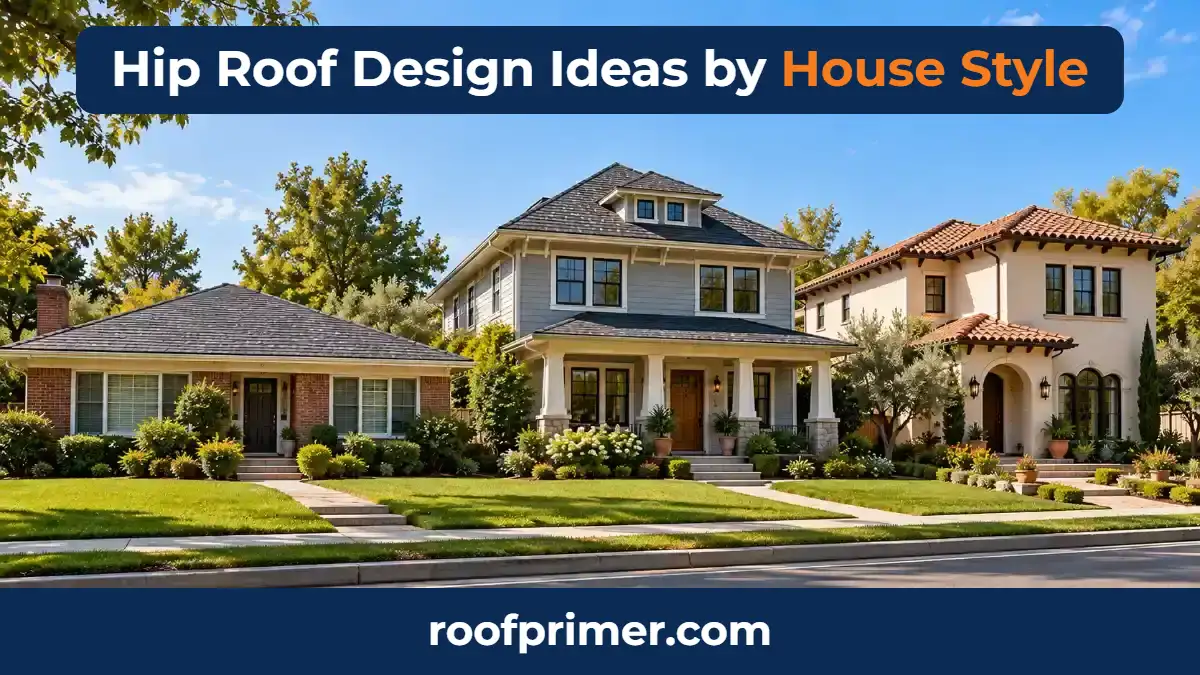 Hip Roof Design Ideas by House Style hip roof design ideas by house style