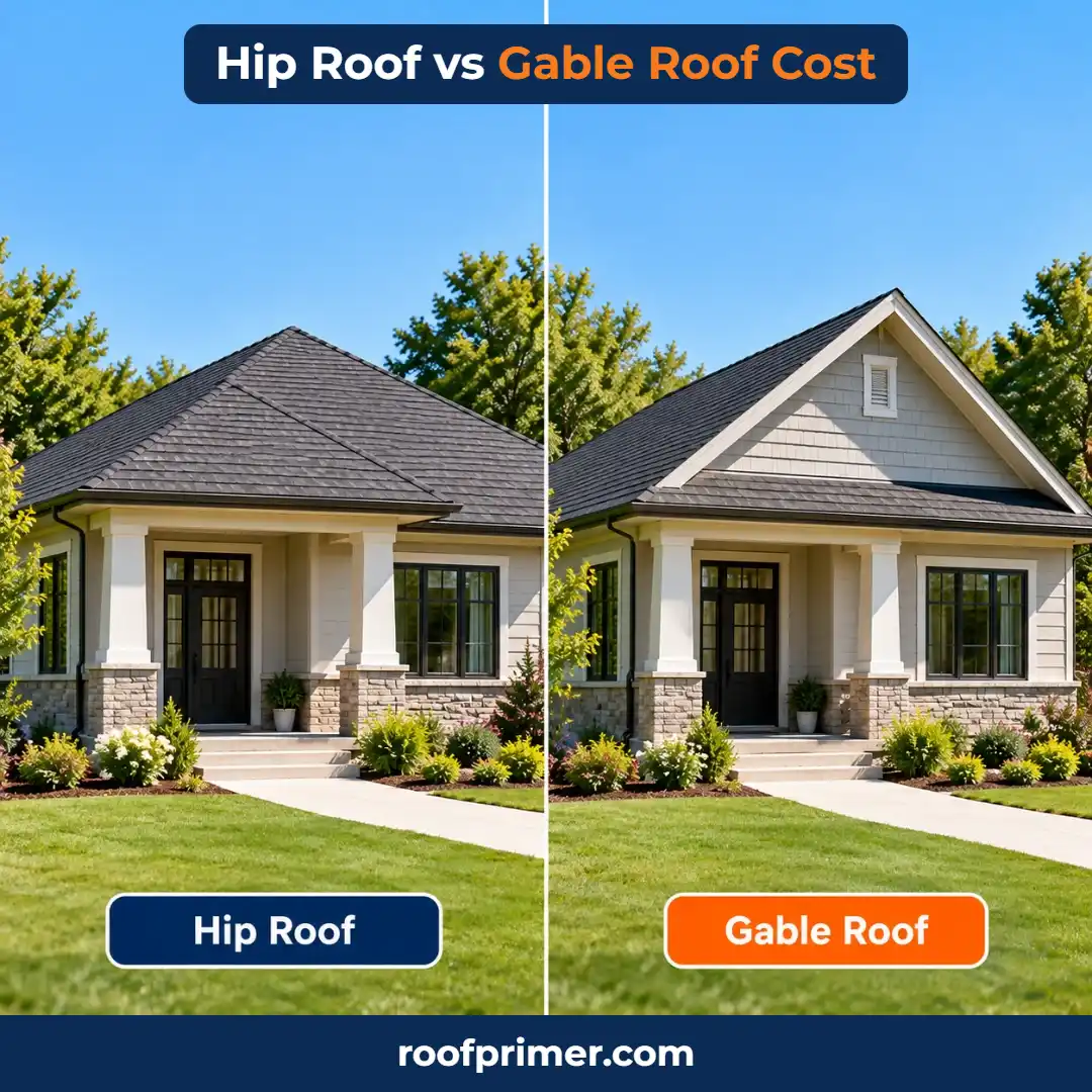 Hip Roof vs Gable Roof Cost hip roof vs gable roof cost
