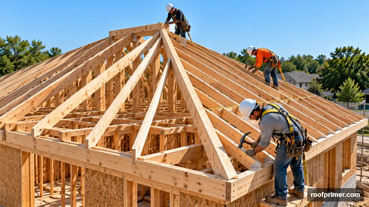 Hip Roof Framing: Diagram, Layout and Step-by-Step Construction 4 how to frame a hip roof step by step